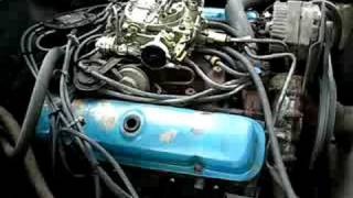 1978 Trans Am with rebuilt carb idling [upl. by Oecam]