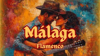 Málaga Café Serenity Flamenco Guitar Bliss Sea Grooves amp Soulful Tunes ✨ Relaxing Background Music [upl. by Peirce481]