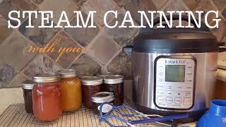 Instant Pot Steam Canning Part One [upl. by Leelaj]