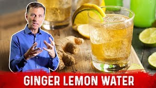 Use Ginger Lemon Water to Do Intermittent Fasting Longer – Dr Berg [upl. by Auqinot644]