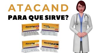 ATACAND que es y para que sirve atacand como tomar atacand 16 mg [upl. by Ynaffik237]