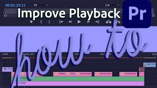 How to fix choppy playback in Premiere Pro [upl. by Eilrahs]