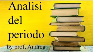 Analisi del periodo proposizioni subordinante [upl. by Anaujik]