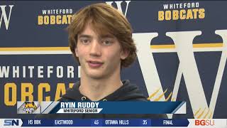 Whitefords Ryin Ruddy Named MHSAA ScholarAthlete [upl. by Tripp]