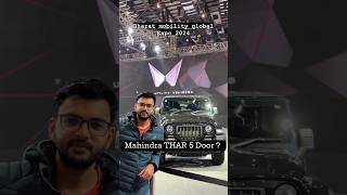 Mahindra THAR 5 Door ‼️Auto Expo 2024  shorts thar [upl. by Osanna696]