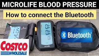 How to Connect Microlife blood pressure monitor with Bluetooth [upl. by Demetria]