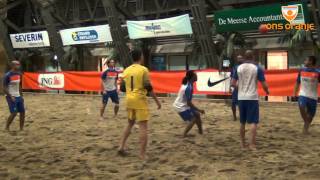 Edgar Davids terug in Oranje international beachsoccer team [upl. by Pinkerton]