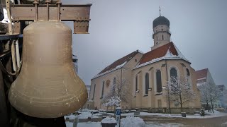 Schongau D kath Kirche StMariä Himmelfahrt  Vollgeläute [upl. by Iruyas]