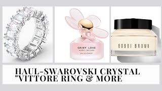 New Haul Swarovski Crystal quotVittore quotRing Marc Jacob quotDaisy Lovequot Perfume amp More [upl. by Arded]