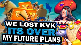 WE LOST KVK 4WHATS NEXT [upl. by Stevena]