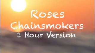 Roses  Chainsmokers  1 Hour VersionLoop  Lyrics [upl. by Rotciv]