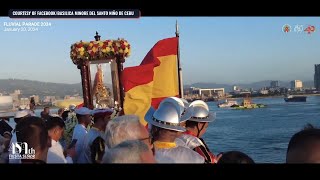 HIGHLIGHTS Sinulog 2024 fluvial procession [upl. by Hennie]