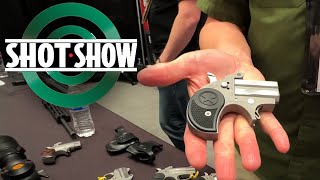 SHOT SHOW 2023  Best Pocket Pistol Bond Arms [upl. by Eednar]