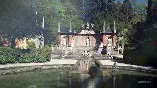 Hellbrunn  Schloss Wasserspiele und Gartenanlage [upl. by Ainollopa]