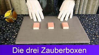 Zaubertricks für Kinder Die drei Zauberboxen [upl. by Niasuh798]