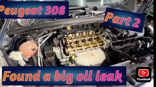 Peugeot 308 Cat S Copart UK Salvage Rebuild Part 2 [upl. by Evangelina]