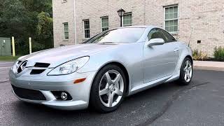 2007 Mercedes SLK 350 6Speed Manual Walk Around Video [upl. by Yaj597]