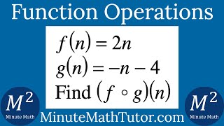 fn2n gnn4 Find f o gn [upl. by Hathaway52]