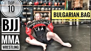 Bulgarian Bag Exercises for Jiu Jitsu MMA Wrestling [upl. by Ludba]