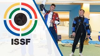 Finals 50m Rifle Prone Men  2015 ISSF Rifle and Pistol World Cup in Munich GER [upl. by Akenor]