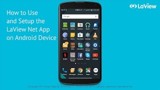 How to Set Up Your LaView Net App for Android Devices [upl. by Eelnyl100]