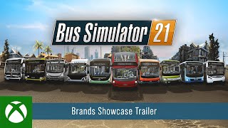 Bus Simulator 21  Brands Showcase Trailer [upl. by Darill50]