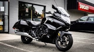 2018 BMW K1600 Bagger  First Ride amp Review [upl. by Aday]