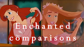 ♥ quotEnchantedquot vs Disney classics ♥ [upl. by Lhamaj328]