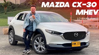 Manejamos el Mazda CX30 mildhybrid estrena electrificación mantiene estilo gana rendimiento [upl. by Ytissac910]