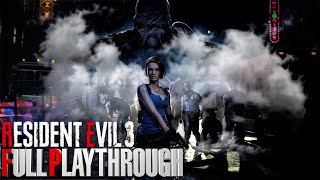 Resident Evil 3 Remake Full Playthrough  All Gameplay Cutscenes and Boss Fights RE3 Remake Longplay [upl. by Lemhaj642]