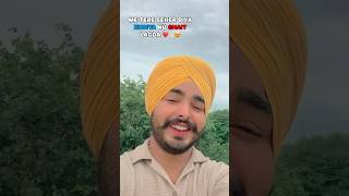 main tere shehar diyan kudiyan nu kaint lagda ❤️🥰👸 rajvindersingh borntoshine diljitdosanjh [upl. by Salman]