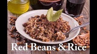 Red Beans and Rice Recipe  The Frugal Chef [upl. by Fern]