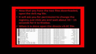 How to downgrade DirectX 11 and 10 to DirectX 90c Windows XP Vista 7 8 [upl. by Atteniuq696]