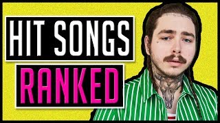 Post Malone Hit Songs Ranked [upl. by Airamak]