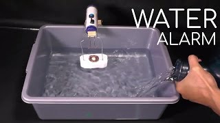 How to Make a Flood Alarm Homemade Water Level Indicator Alarm [upl. by Chandler]