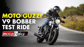 Moto Guzzi V9 Bobber Test Ride [upl. by Coop]