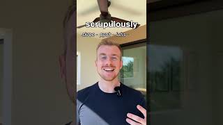 How to pronounce SCRUPULOUSLY in British English englishlearning clearpronunciation pronunciation [upl. by Nod]