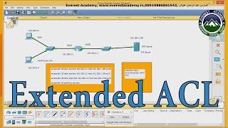 13 CCNA Lab 13  Configuring Extended ACL HTTPFTP ICMP Packet Tracer [upl. by Abehs]