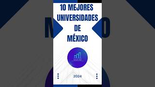 top 10 universidades de México [upl. by Abocaj]