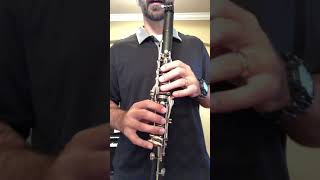 Clarinet 2 Octave Chromatic Fingerings [upl. by Ahsinat]