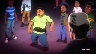 Black Dynamite Little Orphan TeRio Kill Em Scene [upl. by Kin]