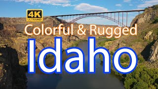 Colorful amp Rugged IDAHO  a 4K Travel Guide [upl. by Lanni]