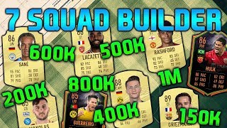 FIFA 20 SQUAD BUILDER 150K 200K 400K 500K 600K 800K 1M SQUAD BUILDER FUT CHAMPIONS TEAMS [upl. by Stannfield]