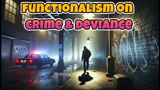 What is the Functionalist View on Crime and Deviance ALevel Sociology [upl. by Gokey]