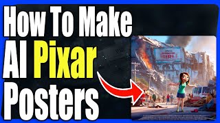 How To Make AI Pixar Posters  Full Guide [upl. by Jorie652]