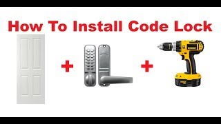 How to Install Digital Code Lock [upl. by Zabrina]