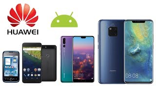 All Huawei Android Smartphones in 5 minutes [upl. by Breban3]