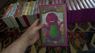 My Barney VHS Collection [upl. by Alyos]