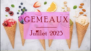 GEMEAUX♊ JUILLET 2023 〰 Grand projet à deux PaulineVoyance [upl. by Janith889]