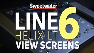 Line 6 Helix LT View Screens [upl. by Dene]